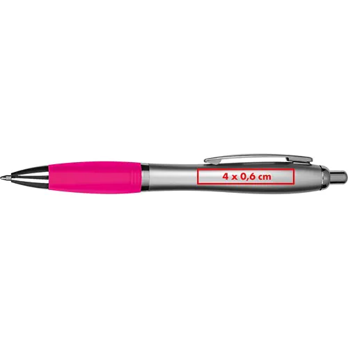 Ball pen with satin finish