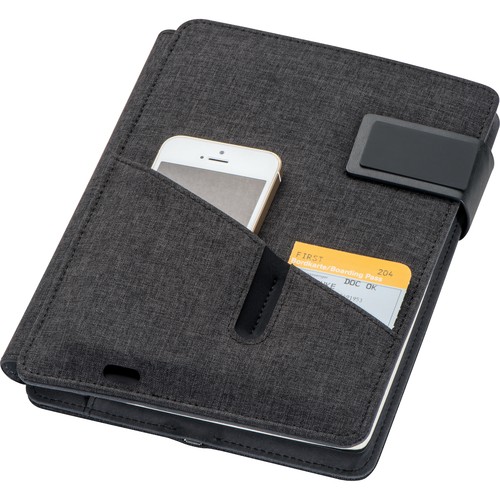 A5 Notitiemap met powerbank A5 Notitiemap met powerbank