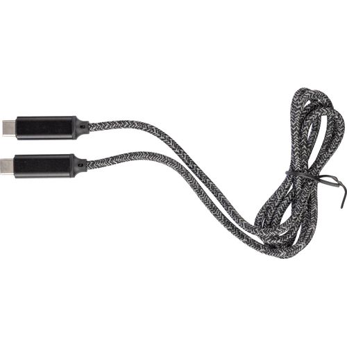 Cavo per la ricarica e trasferimento dati 65W in nylon Claudia Cavo per la ricarica e trasferimento dati 65W in nylon Claudia