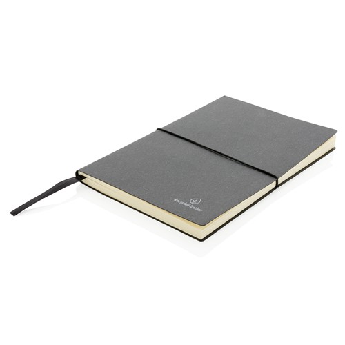A5 GRS recycled leather notebook A5 GRS recycled leather notebook