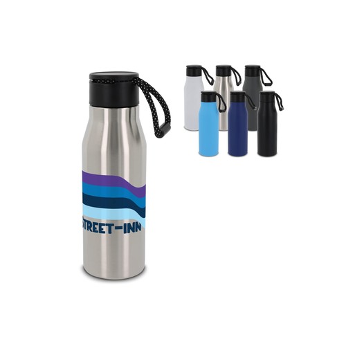 Bouteille isotherme avec dragonne 600ml