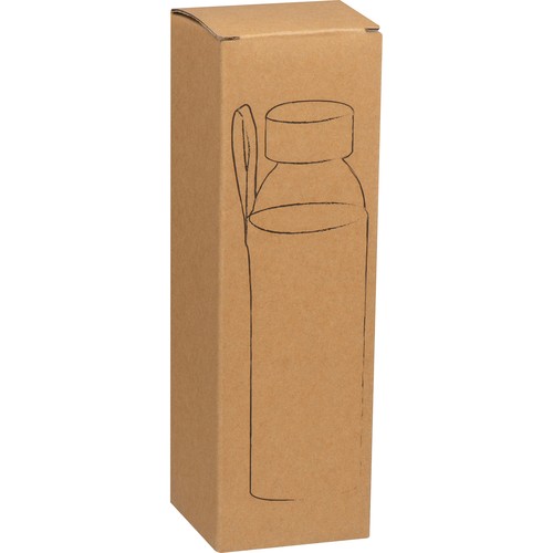 Glass bottle with bamboo lid and Jute cover Glass bottle with bamboo lid and Jute cover