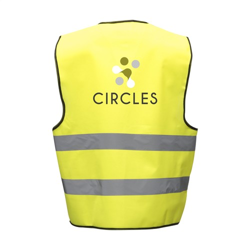 chaleco cintas reflectantes