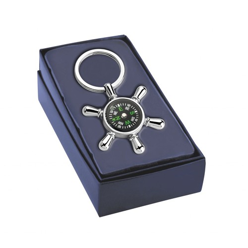 PORTE-CLES GOUVERNAIL AVEC COMPAS PORTE-CLES GOUVERNAIL AVEC COMPAS