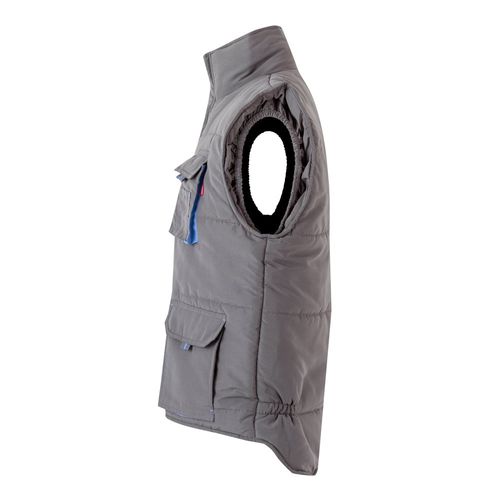 VL NERGAL. Padded vest, two-tone, multi-pocket (120g/m²), in polyester (100%) VL NERGAL. Padded vest, two-tone, multi-pocket (120g/m²), in polyester (100%)