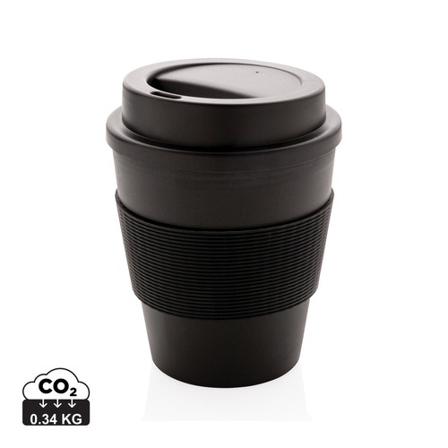 Herbruikbare koffiebeker met schroefdop 350ml Herbruikbare koffiebeker met schroefdop 350ml