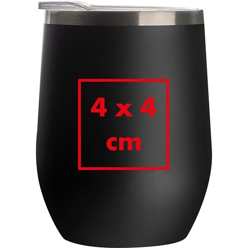 Double walled vacuum mug