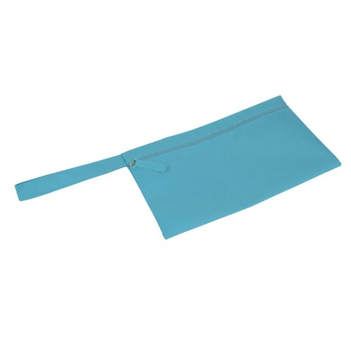 Porte-documents en polyester avec fermeture zip et poignée pratique Porte-documents en polyester avec fermeture zip et poignée pratique