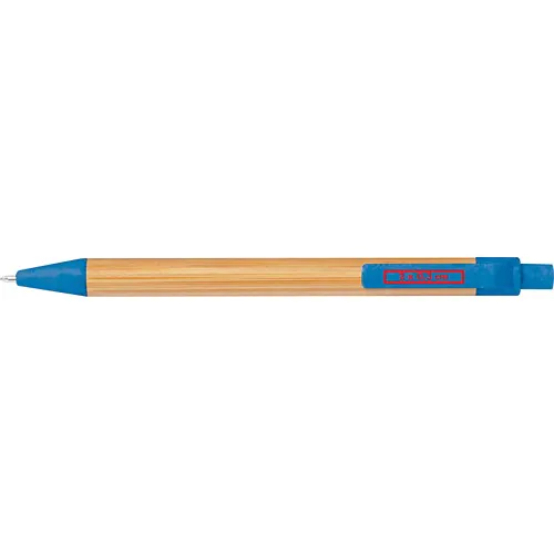 Stylo à bille en paille de blé et bambou