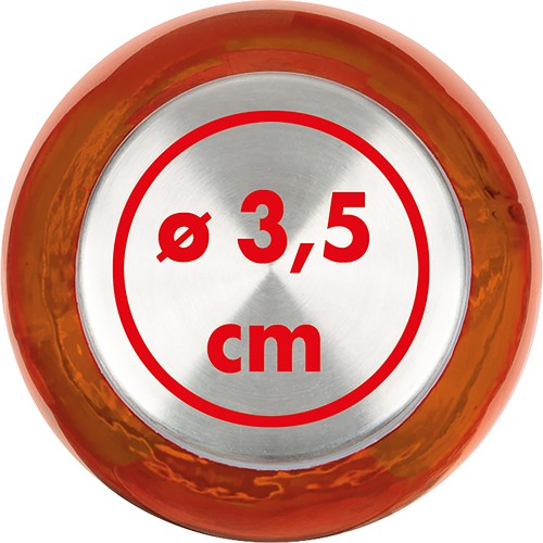 Borraccia colorata con tappo grigio