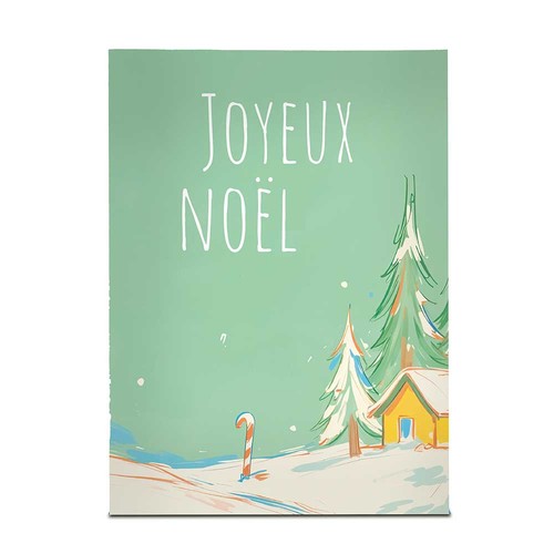 Mini Felt Christmas Card - Star Mini Felt Christmas Card - Star