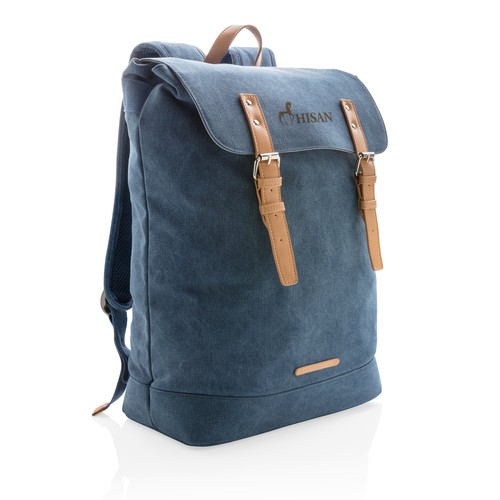 Canvas laptop rugzak PVC vrij Canvas laptop rugzak PVC vrij
