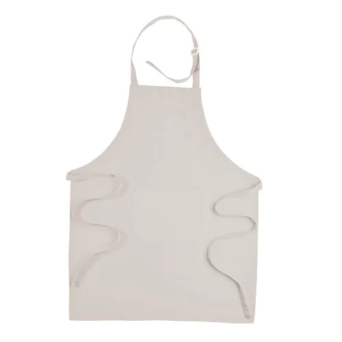Grembiule lungo con tasca frontale Grembiule lungo con tasca frontale
