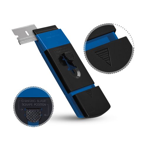 CORTADOR RASCADOR CON BLOQUEO DE HOJA CORTADOR RASCADOR CON BLOQUEO DE HOJA