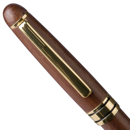 Walnut wooden twist ballpen Noa