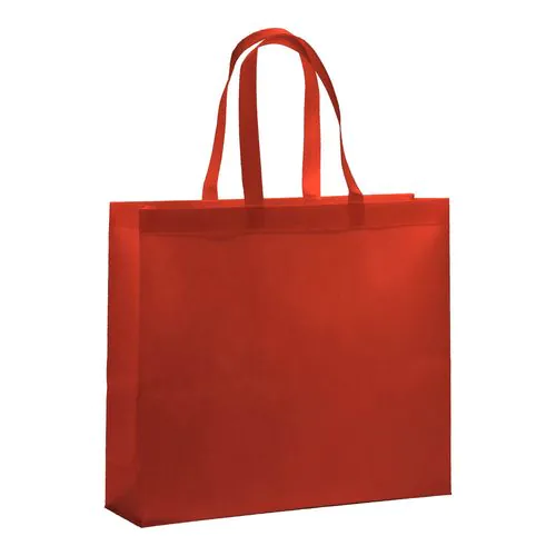 80 g/ m2 R-pet heat-sealed shopping bag with gusset 80 g/ m2 R-pet heat-sealed shopping bag with gusset