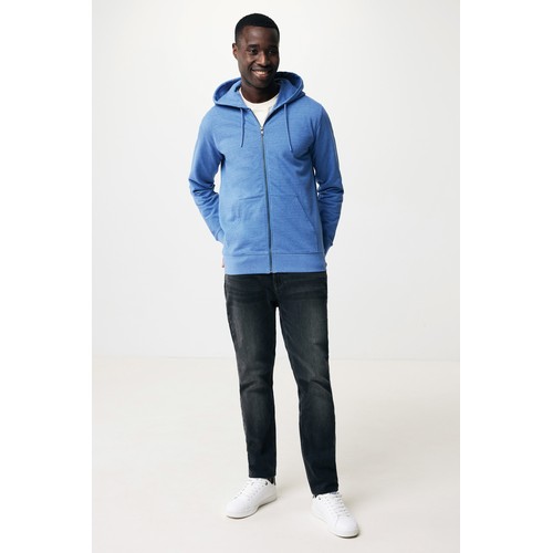 Sweat à capuche avec zip en coton recyclé IQONIQ Abisko Sweat à capuche avec zip en coton recyclé IQONIQ Abisko