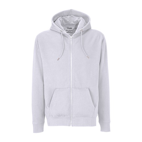100% regenerated fabric unisex hooded sweatshirt