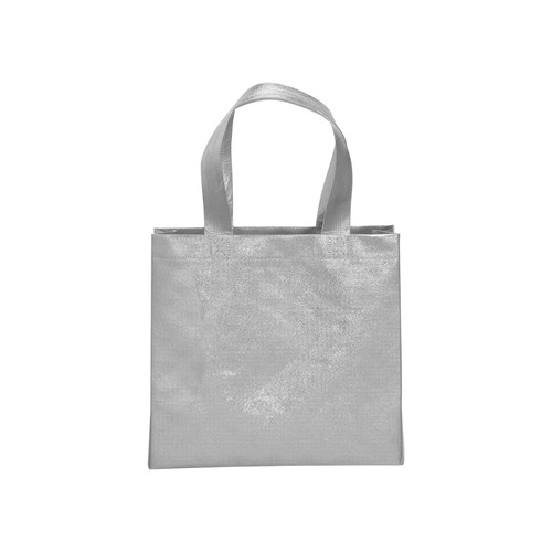 Sac shopper avec soufflet en non tissè laminé thermsoudé, anses courtes Sac shopper avec soufflet en non tissè laminé thermsoudé, anses courtes