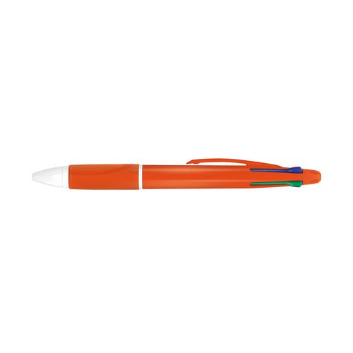 penna a sfera multicolore