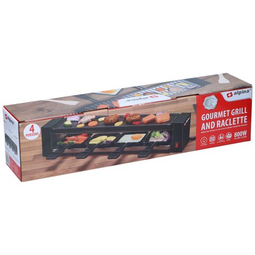 ALPINA Raclette Grill 230V 800W ALPINA Raclette Grill 230V 800W