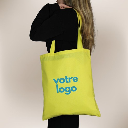 Sac coton 140gr Jaune