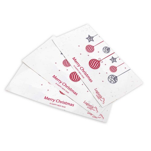 Enveloppe longue en papier de graines - Avec marquage digital