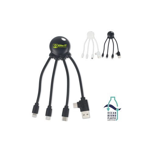 4009 - Xoopar Octopus OBP cable Ocean Bound Plastic