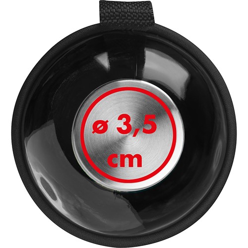 1000 ml glass bottle with neoprene sleeve