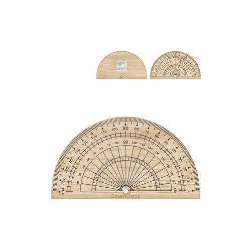 Bamboo protractor