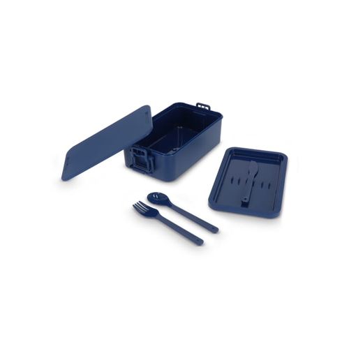 Double layer Lunch Box with Cutlery