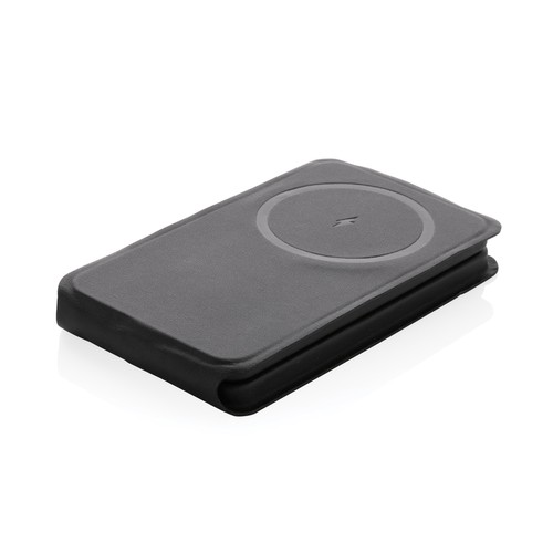 Chargeur magnétique 15W en PU recyclé RCS Swiss Peak Chargeur magnétique 15W en PU recyclé RCS Swiss Peak