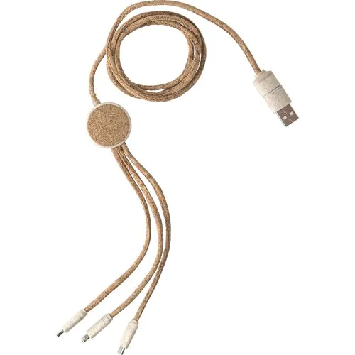 Charging cable cork Gemma Charging cable cork Gemma