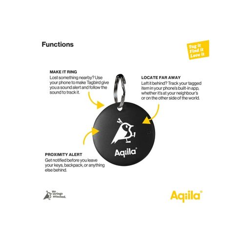 Aqiila Tagbird Waterproof Finder with Bike Bell Aqiila Tagbird Waterproof Finder with Bike Bell