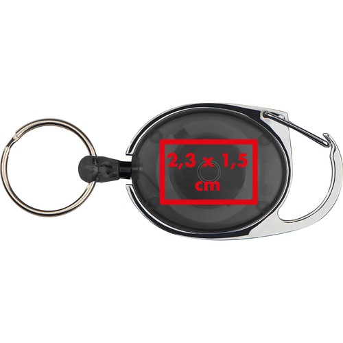 Keyring with carabiner and clip Employee Keyring with carabiner and clip Employee