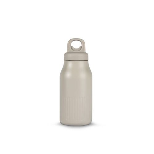 Sagaform Truls stalen fles met handige openklik dop (gerecycled) 500 ml