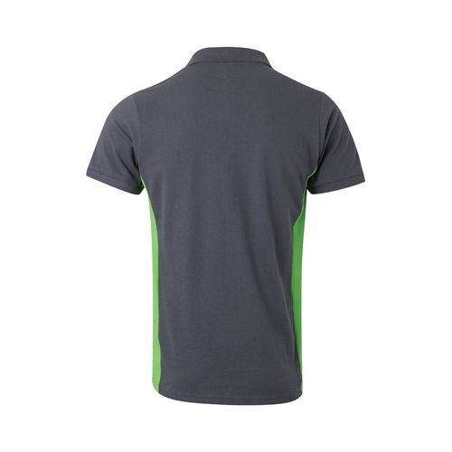 VL SUPAY. Polo bicolore piqué (180g/m²), a maniche corte, in cotone (60%) e poliestere (40%)