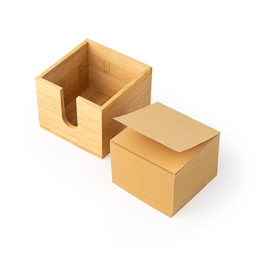 Bamboo Post-it Note Holder, includes 500 sheets. Chionanto Bamboo Post-it Note Holder, includes 500 sheets. Chionanto