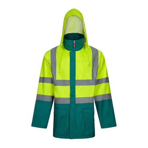 VL JUNO. Parka bicolore 4-in-1 (180g/m²), in poliestere (100%) con rivestimento in PU