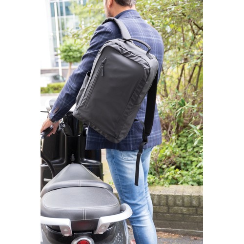 Fashion black 15.6" laptop backpack PVC free Fashion black 15.6" laptop backpack PVC free