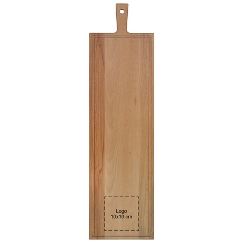 Planche avec poignée hêtre 69x19 cm