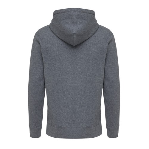 Felpa con cappuccio IQONIQ Abisko in cotone riciclato e zip