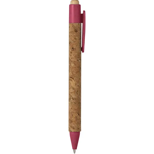 STYLO À BILLE EN LIÈGE ET PAILLE DE BLÉ+ABS STYLO À BILLE EN LIÈGE ET PAILLE DE BLÉ+ABS