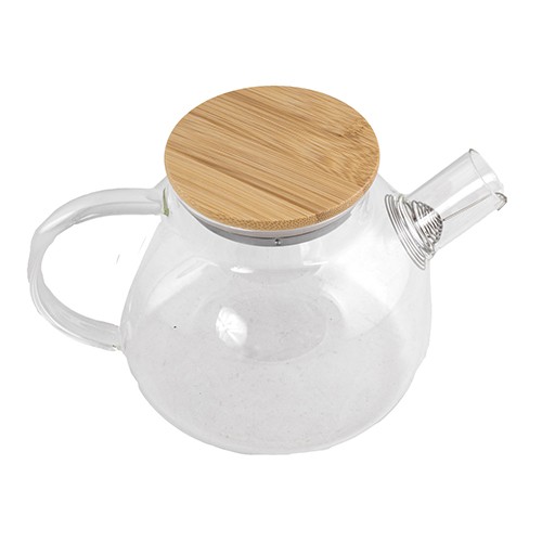 Borosilicate glass teapot Limetta