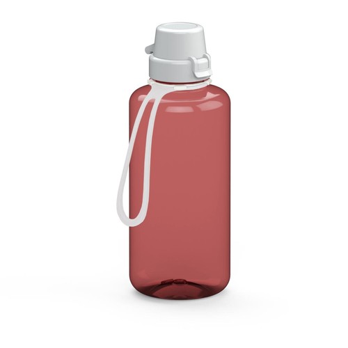 Gourde "School" transparente incl. attache, 1,0 l Gourde "School" transparente incl. attache, 1,0 l