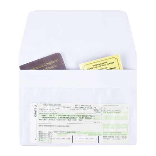 POCHETTE VOYAGE 2 P PVC STD POCHETTE VOYAGE 2 P PVC STD