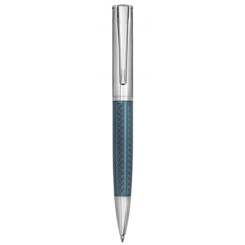 CHROMED PEN BLUE
