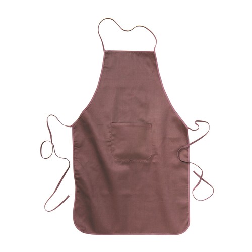 30% cotton/70% polyester (180 g/m2) long cooking apron with front pocket, 60 x 92 cm 30% cotton/70% polyester (180 g/m2) long cooking apron with front pocket, 60 x 92 cm