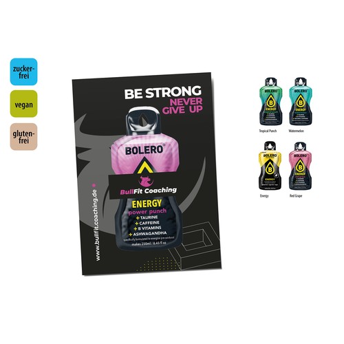 BOLERO Energy advertising card, BOLERO Energy