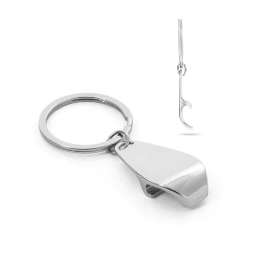 HELLI. Metalen sleutelhanger met flesopener HELLI. Metalen sleutelhanger met flesopener